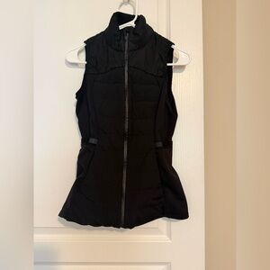 Lululemon Athletica Black Puffer Vest